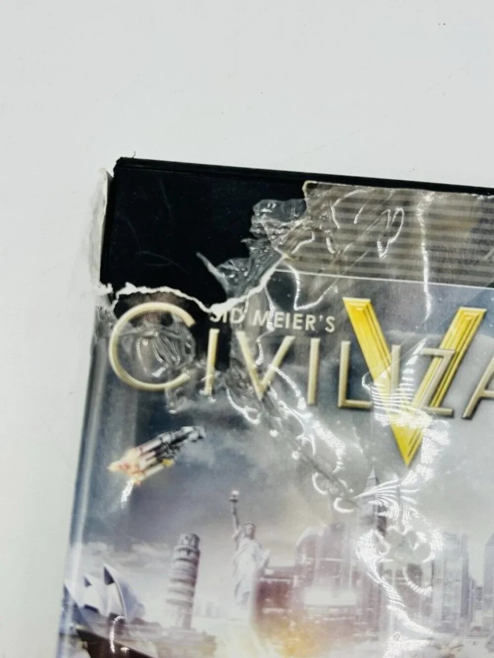 Sid Meier's Civilization V PC DVD-ROM Video Game Strategy Game Manual and Poster